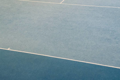 Rénovation terrain de tennis en béton poreux paris