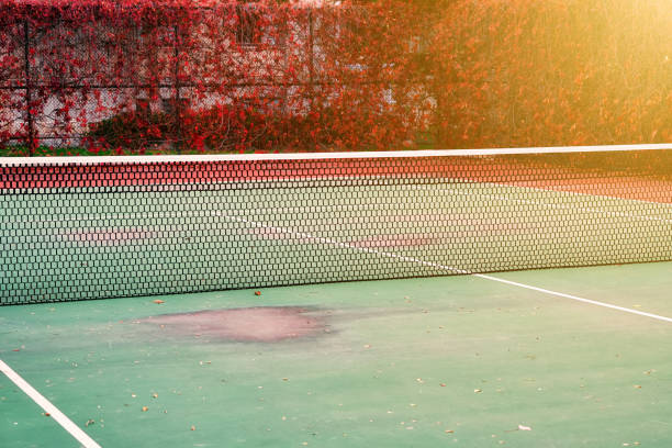 Construction d'un terrain de tennis à Nice