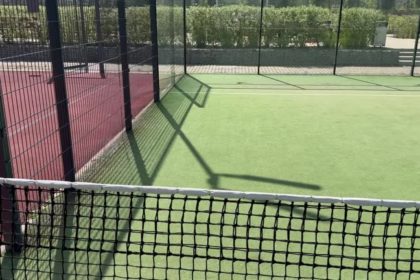 Construction d'un terrain de tennis à Nice