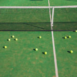 Construction d'un court de tennis à Saint-Raphaël