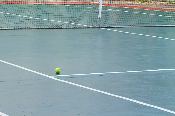 Construction d'un terrain de tennis à Aix-en-Provence