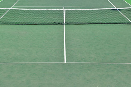 Construction d'un court de tennis à Nice