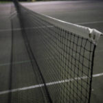 Construction d'un court de tennis en béton poreux à Cannes