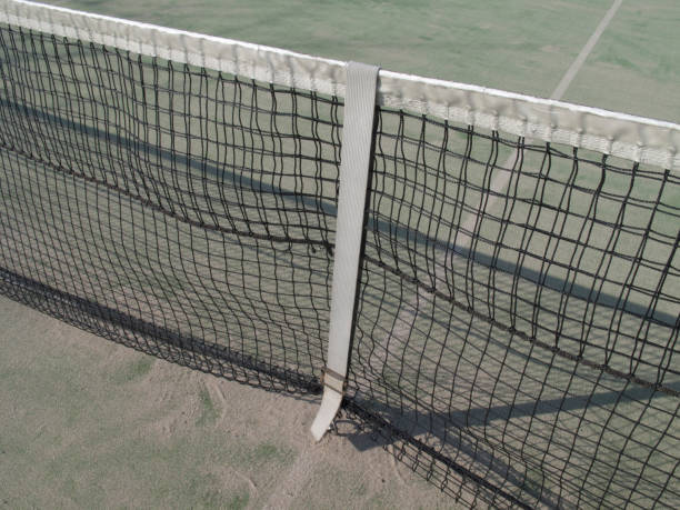 Construction d'un court de tennis en béton poreux à Cannes