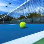 Construction d'un court de tennis à Cannes